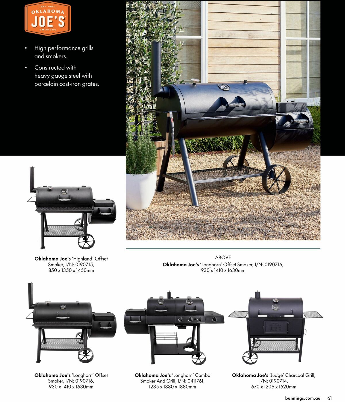 Bunnings Warehouse Outdoor Living Range Book Catalogues from 3 September