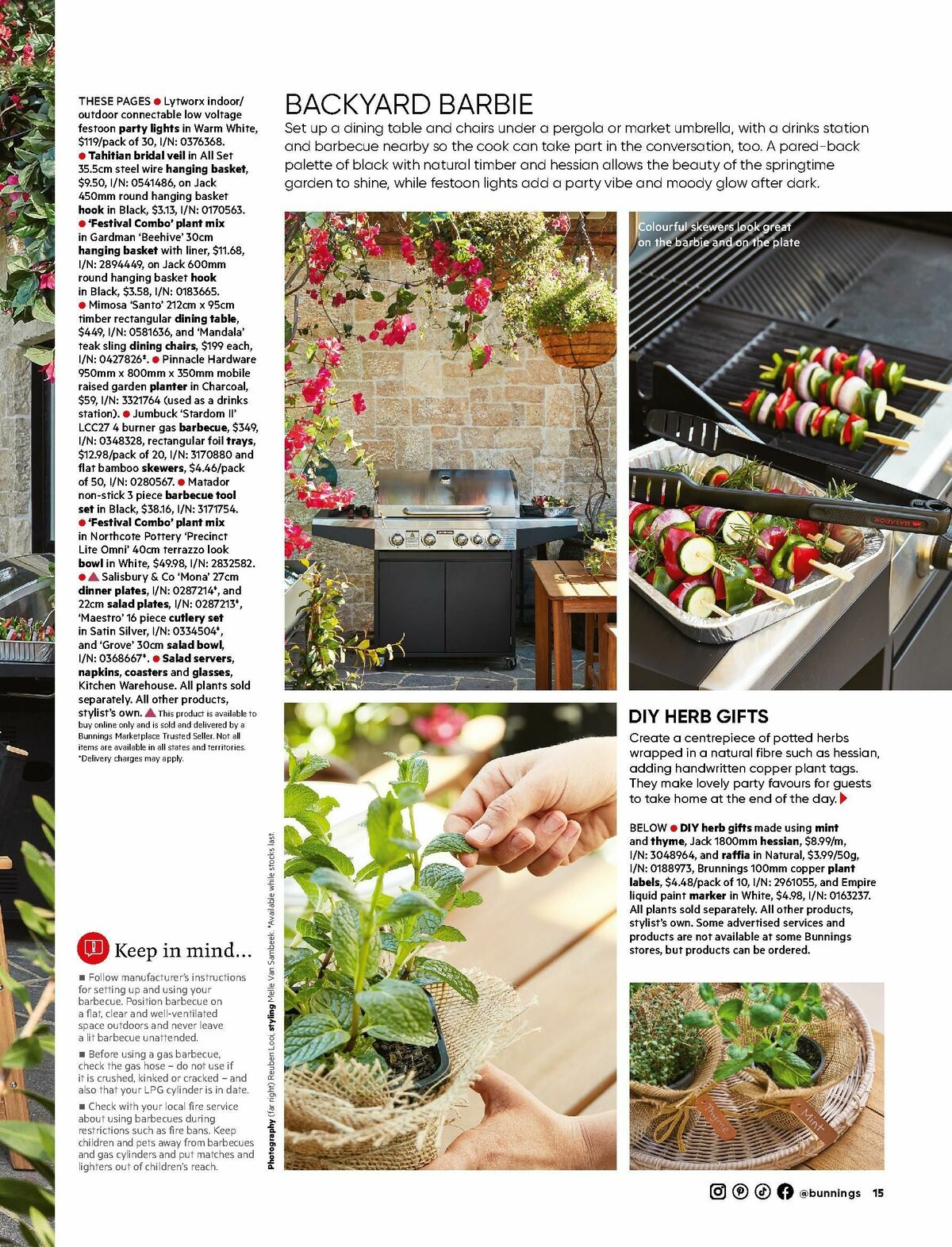 Bunnings Warehouse Magazine October Catalogues from 1 October