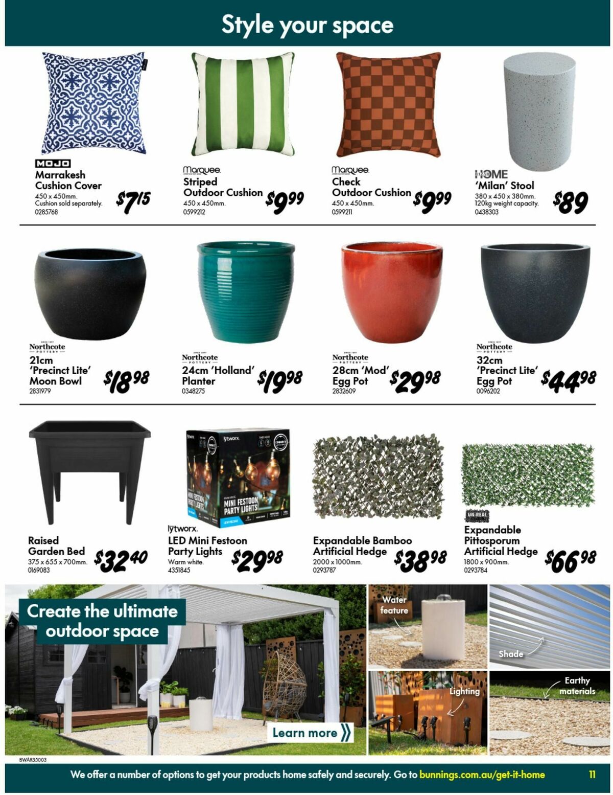 Bunnings Warehouse Catalogues from 2 October