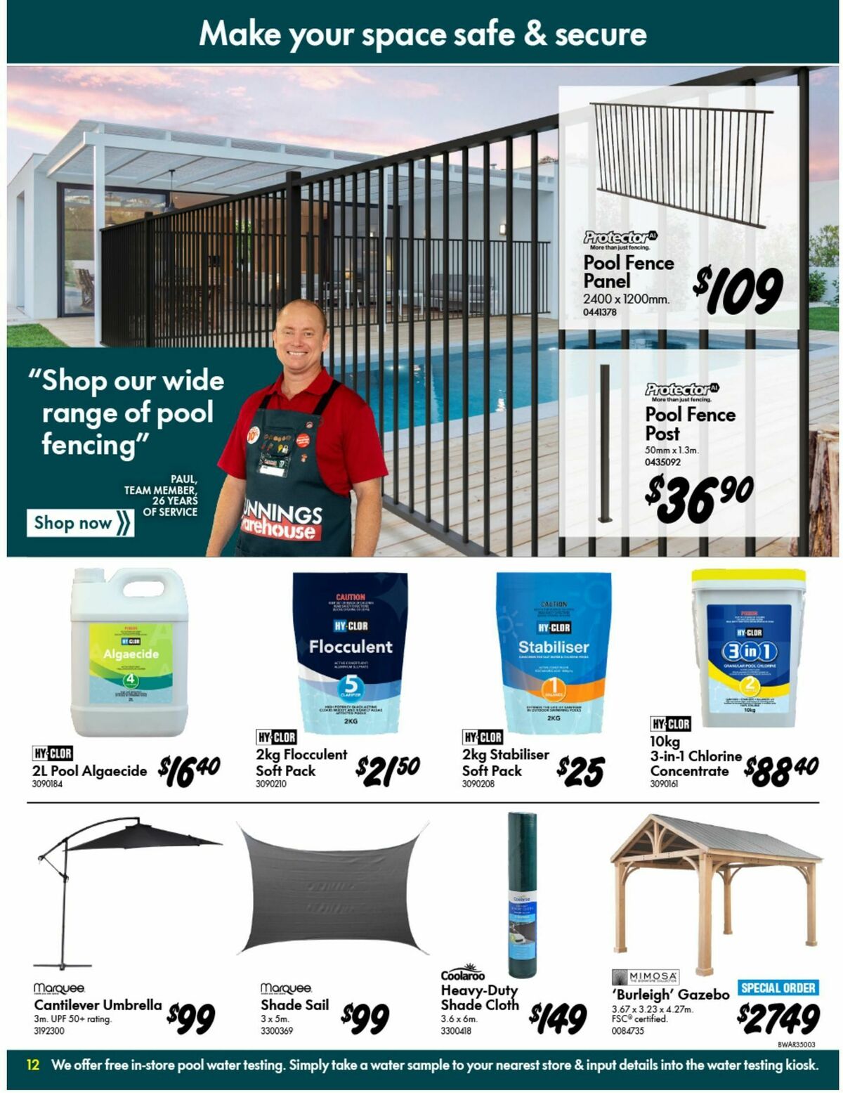 Bunnings Warehouse Catalogues from 2 October