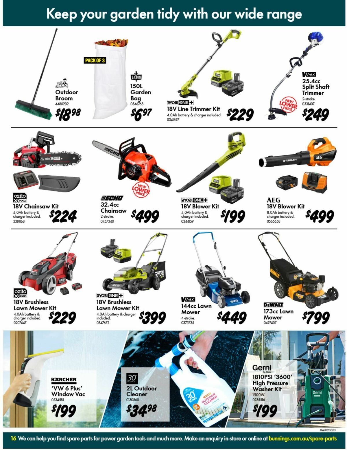 Bunnings Warehouse Catalogues from 2 October