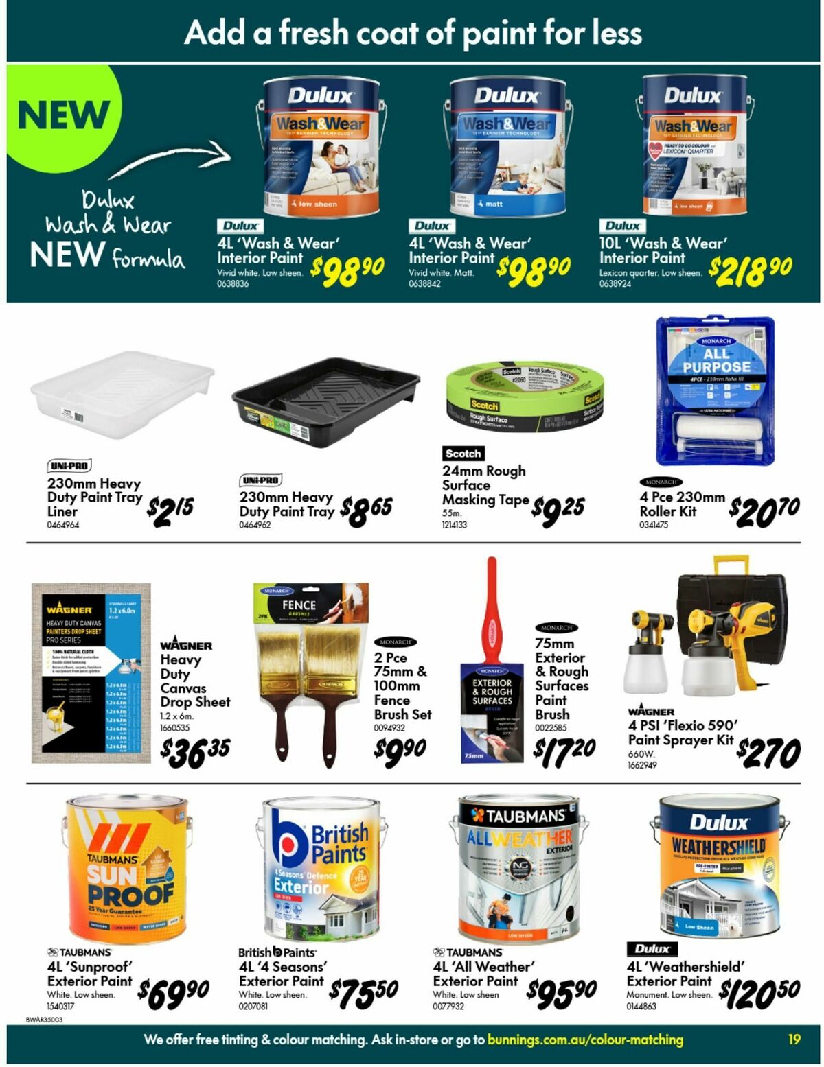 Bunnings Warehouse Catalogues from 2 October