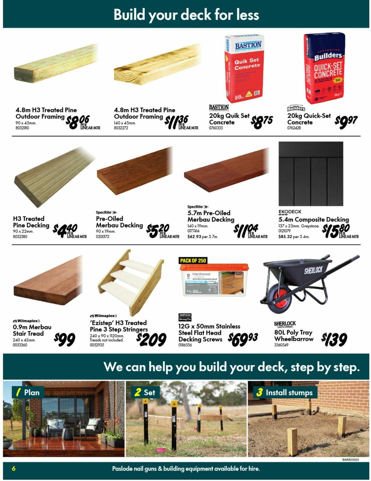 Bunnings Warehouse Catalogues from 2 October