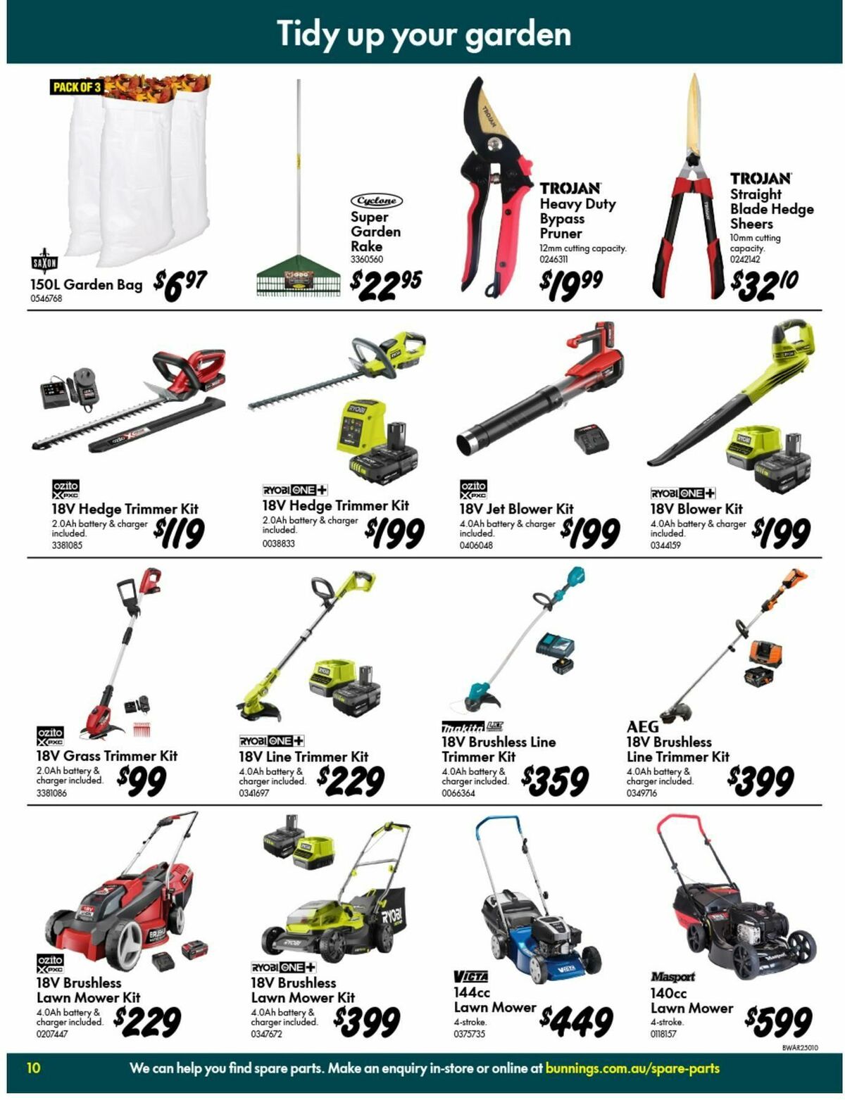 Bunnings Warehouse Catalogues from 23 October