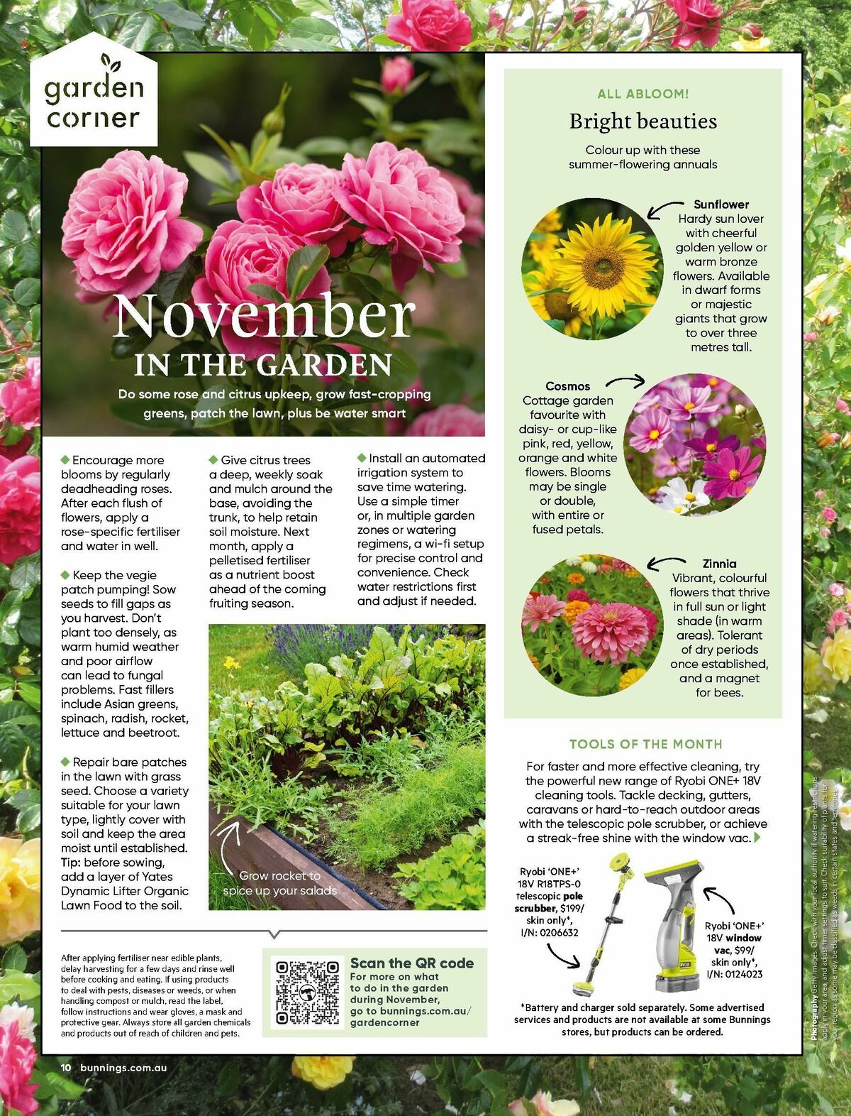 Bunnings Warehouse Magazine November Catalogues from 1 November