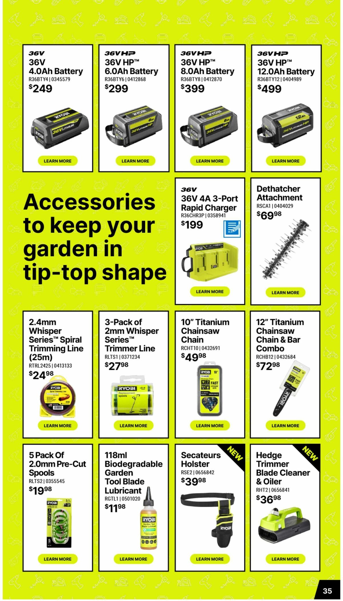 Bunnings Warehouse RYOBI Christmas Catalogue Catalogues from 17 November