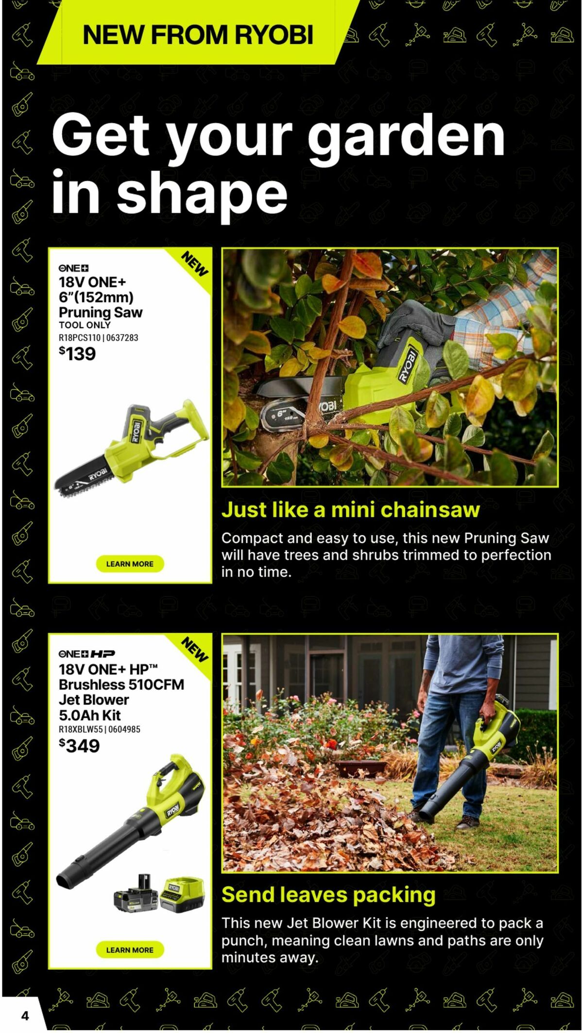 Bunnings Warehouse RYOBI Christmas Catalogue Catalogues from 17 November