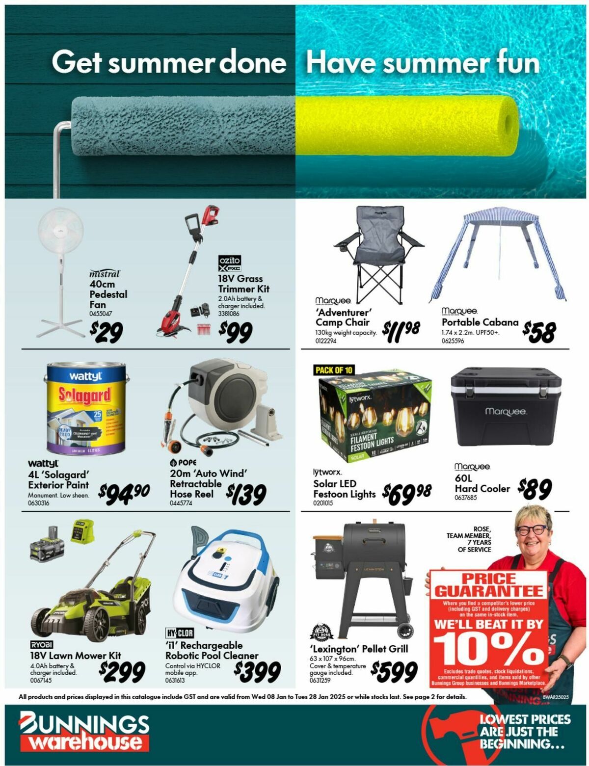 Bunnings Warehouse Catalogues from 8 January