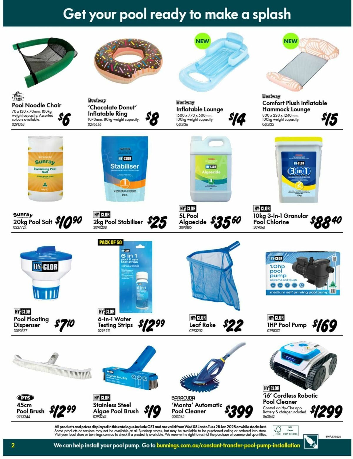 Bunnings Warehouse Catalogues from 8 January