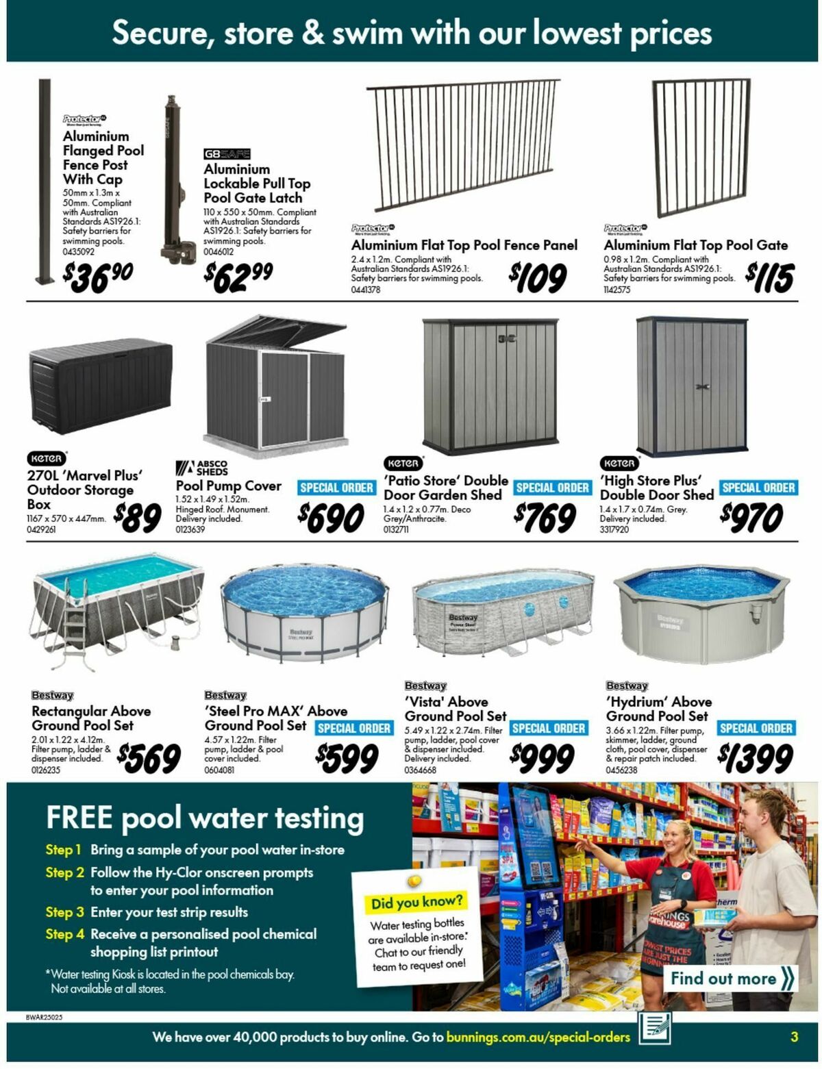 Bunnings Warehouse Catalogues from 8 January