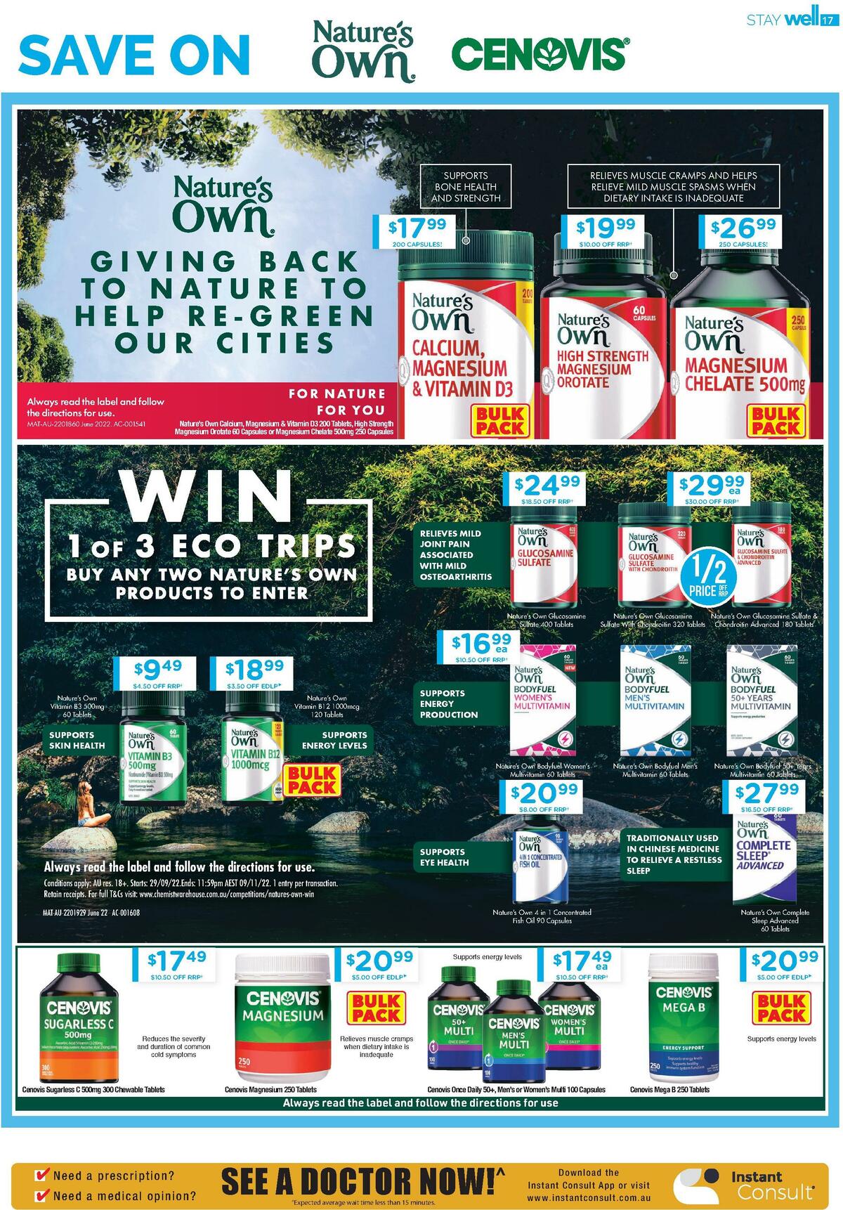 Chemist Warehouse House Of Wellness October Catalogues from 12 October