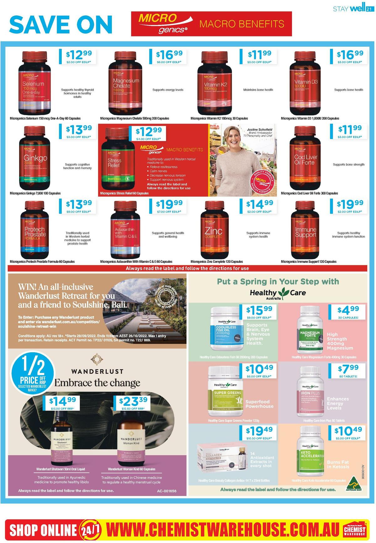 Chemist Warehouse House Of Wellness October Catalogues from 12 October