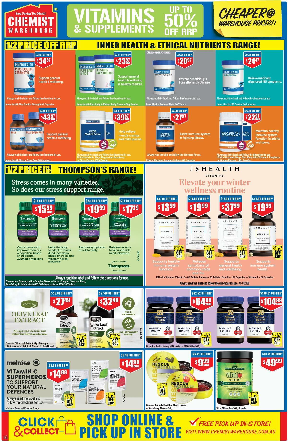 Chemist Warehouse Catalogues from 25 May