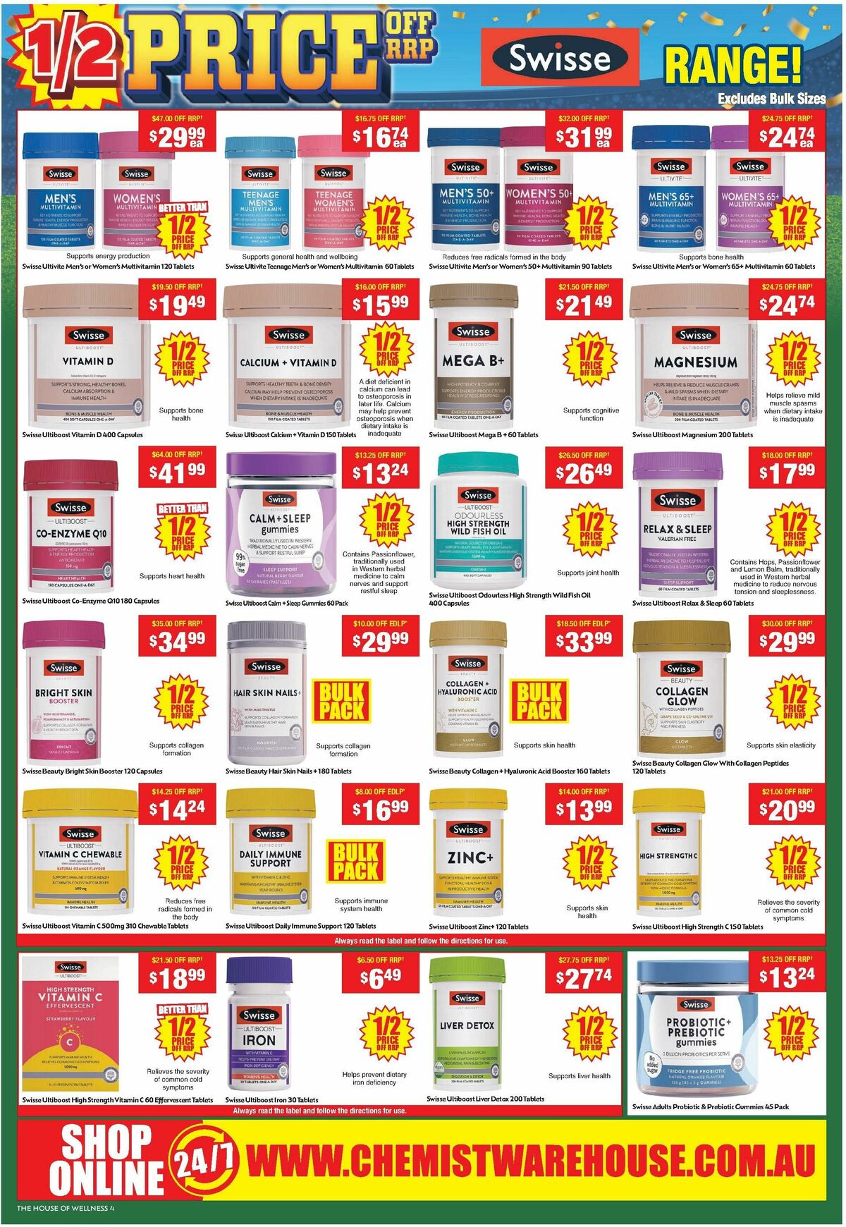 Chemist Warehouse Catalogues from 4 September