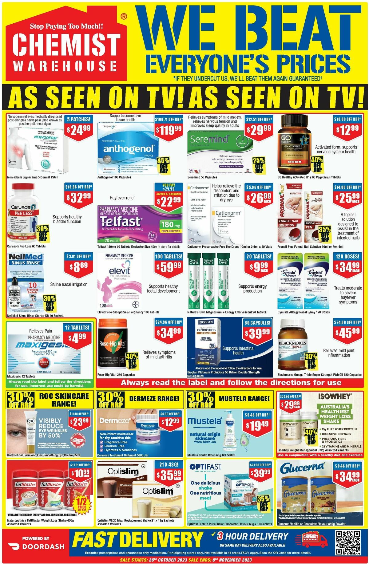 Chemist Warehouse Catalogues from 26 October