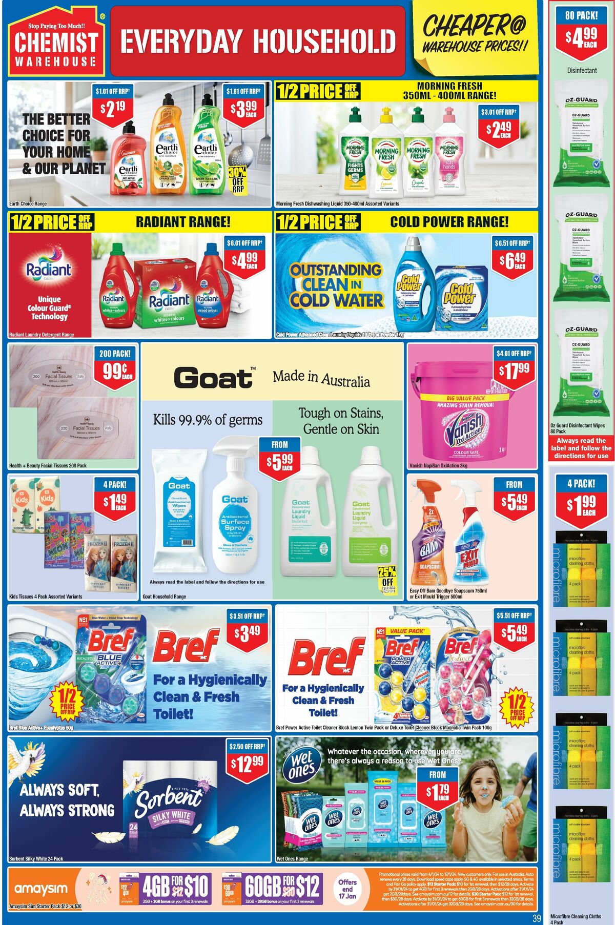 Chemist Warehouse Catalogues from 4 January