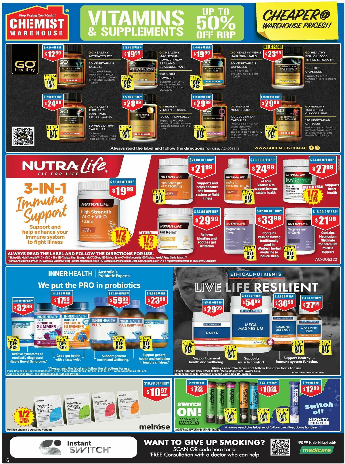 Chemist Warehouse Catalogues from 25 April