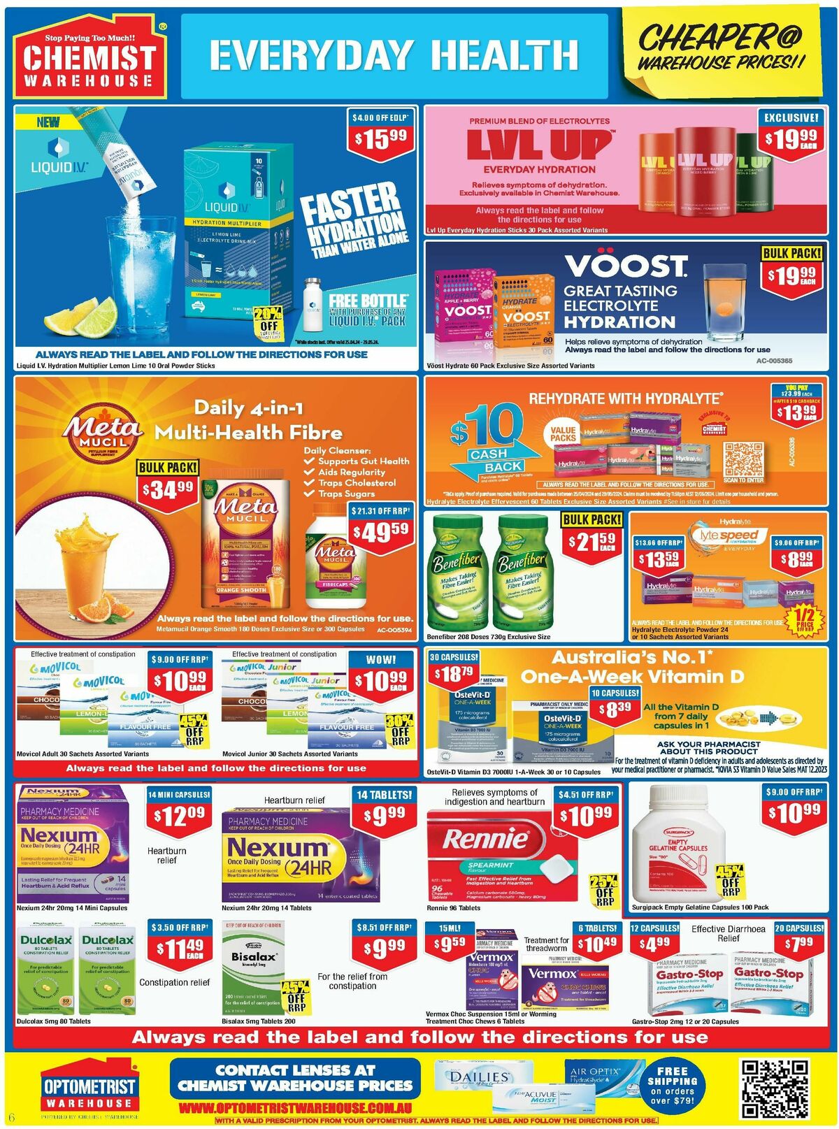 Chemist Warehouse Catalogues from 25 April