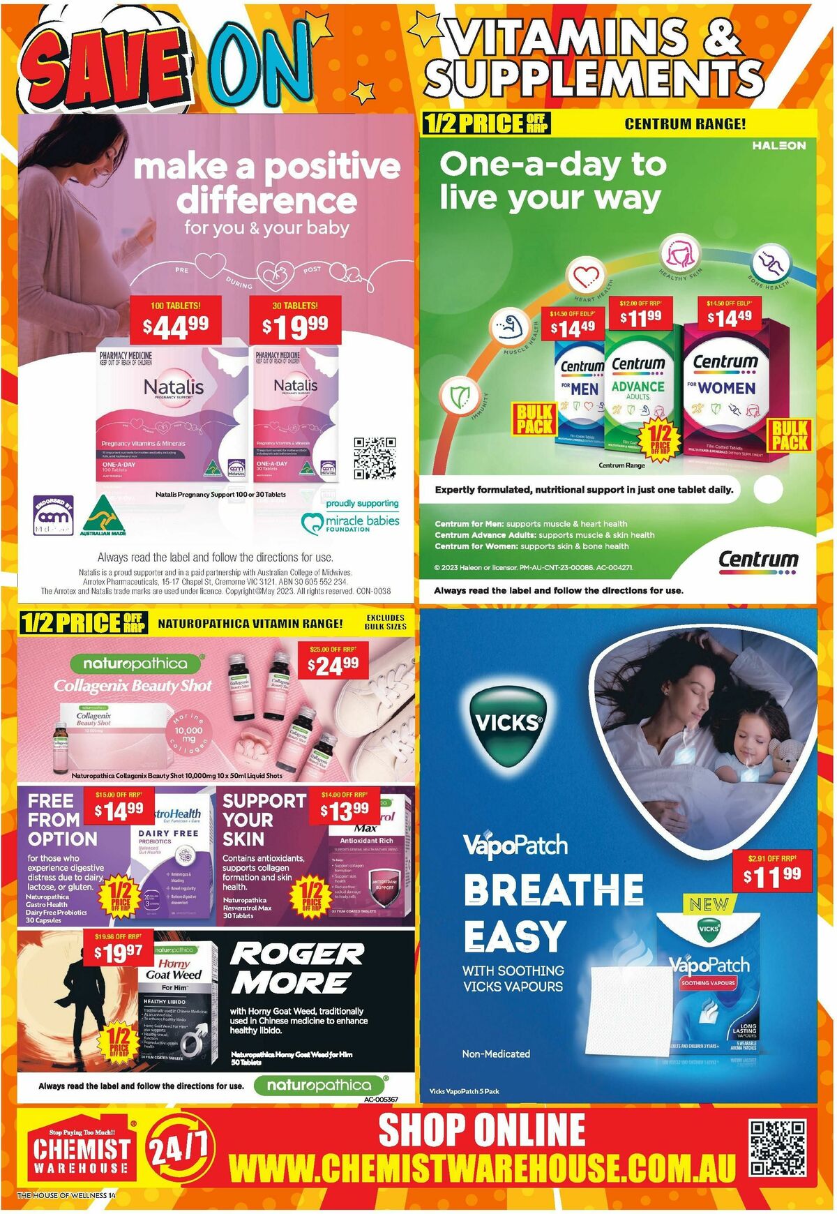 Chemist Warehouse Catalogues from 13 May