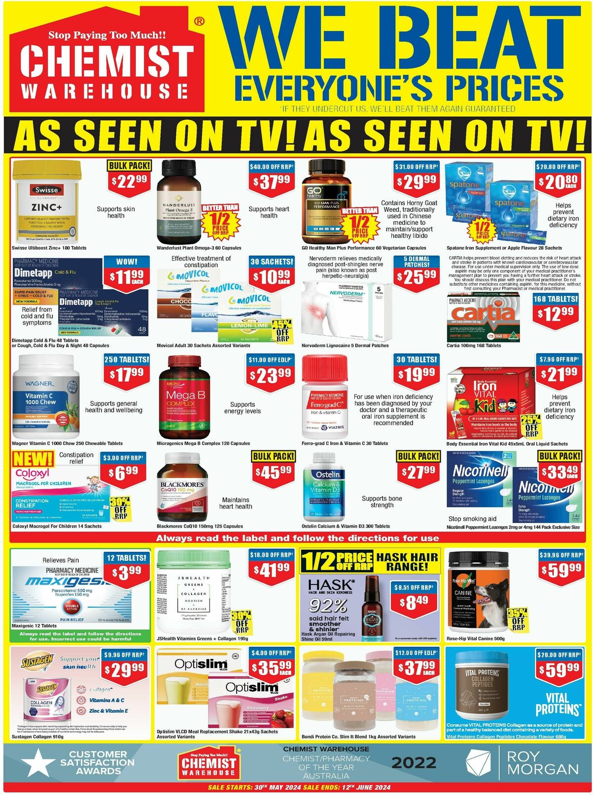 Chemist Warehouse Catalogues from 30 May