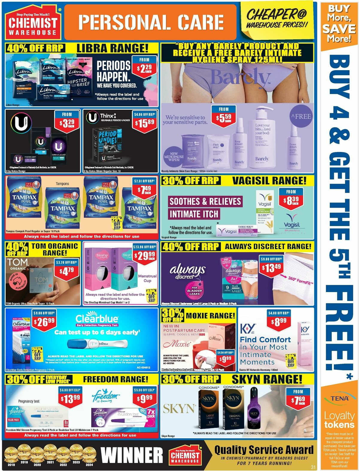 Chemist Warehouse Catalogues from 30 May