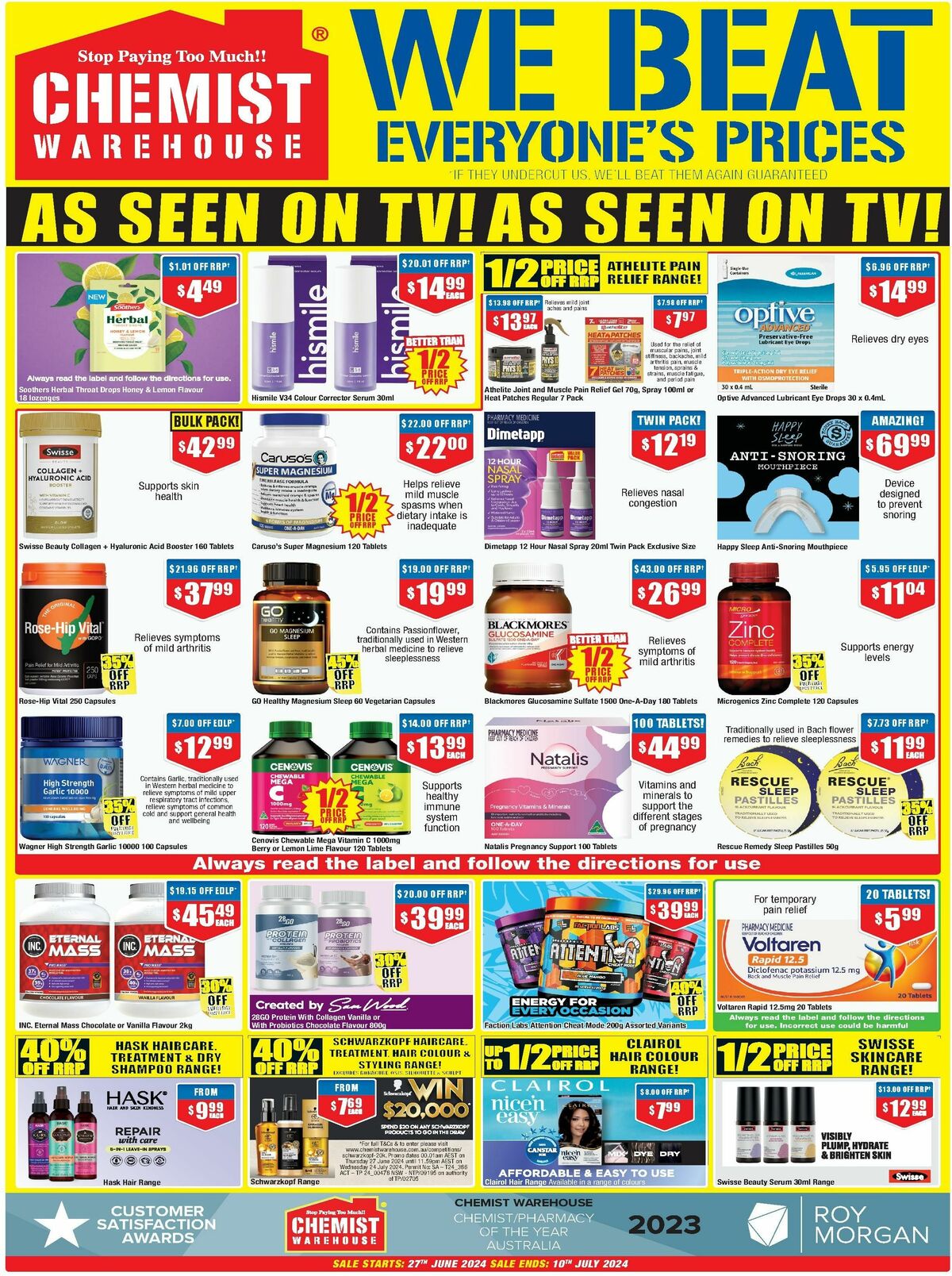Chemist Warehouse Catalogues from 27 June