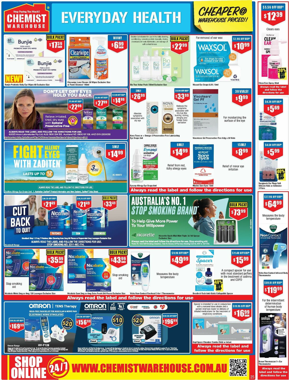 Chemist Warehouse Catalogues from 25 July