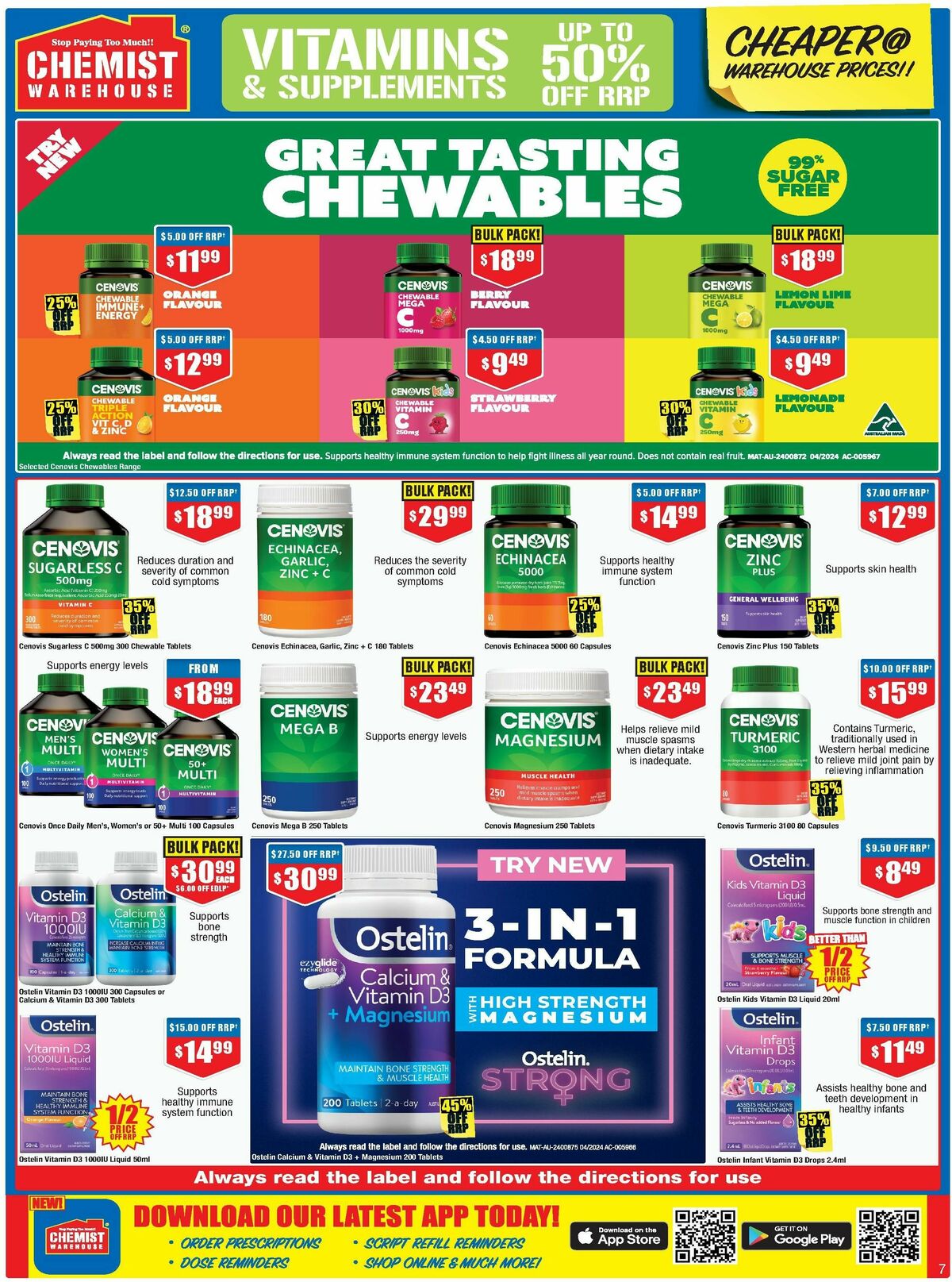 Chemist Warehouse Catalogues from 25 July