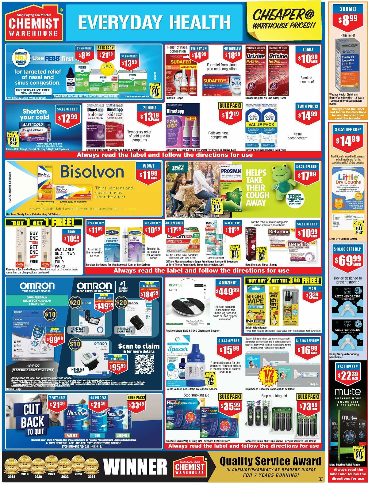 Chemist Warehouse Catalogues from 22 August