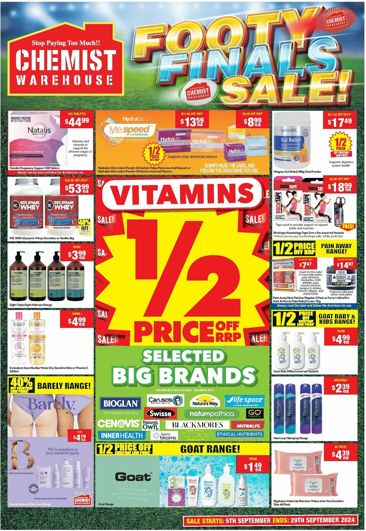 Chemist Warehouse Catalogues from 5 September