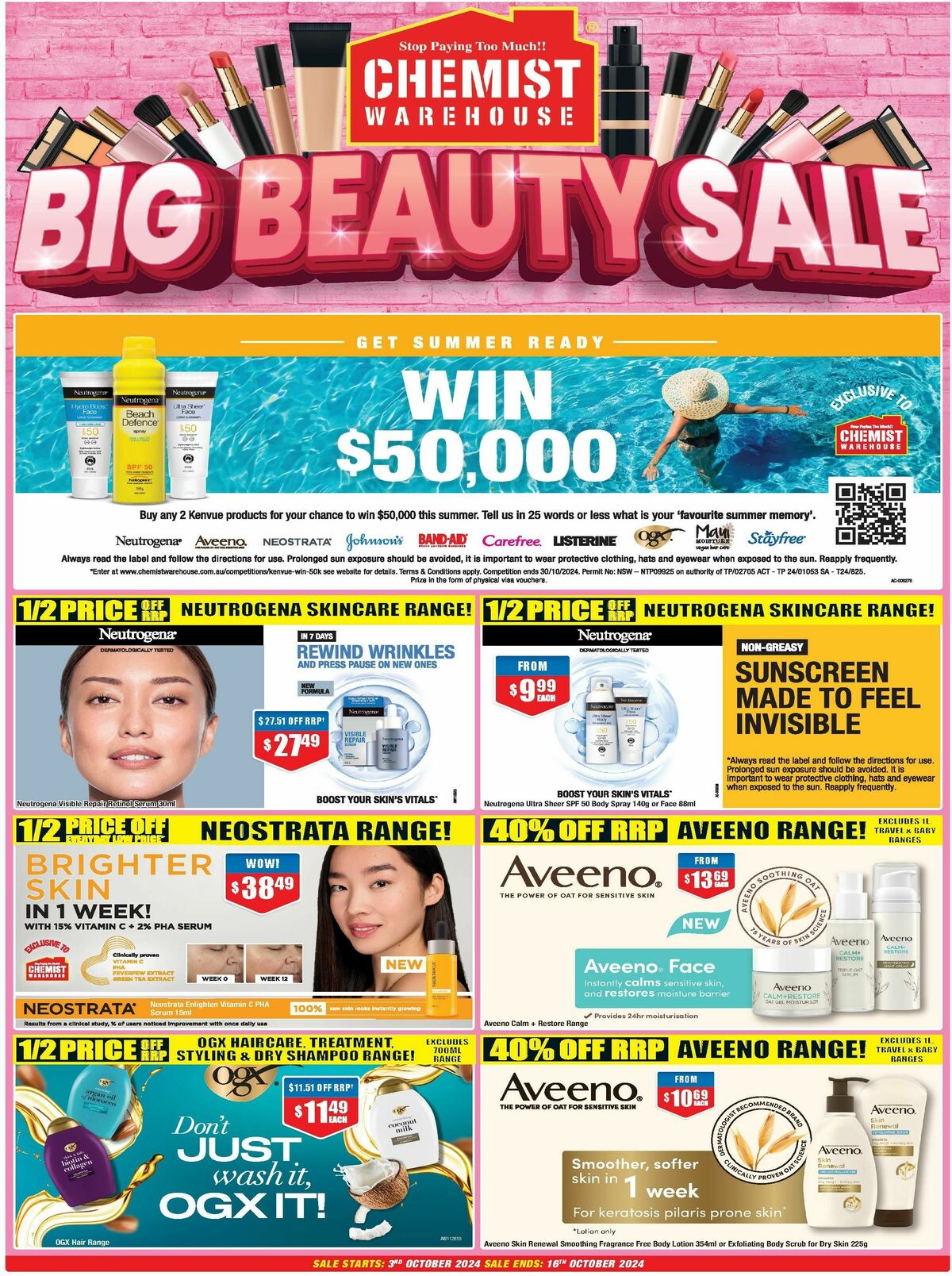 Chemist Warehouse Catalogues from 3 October