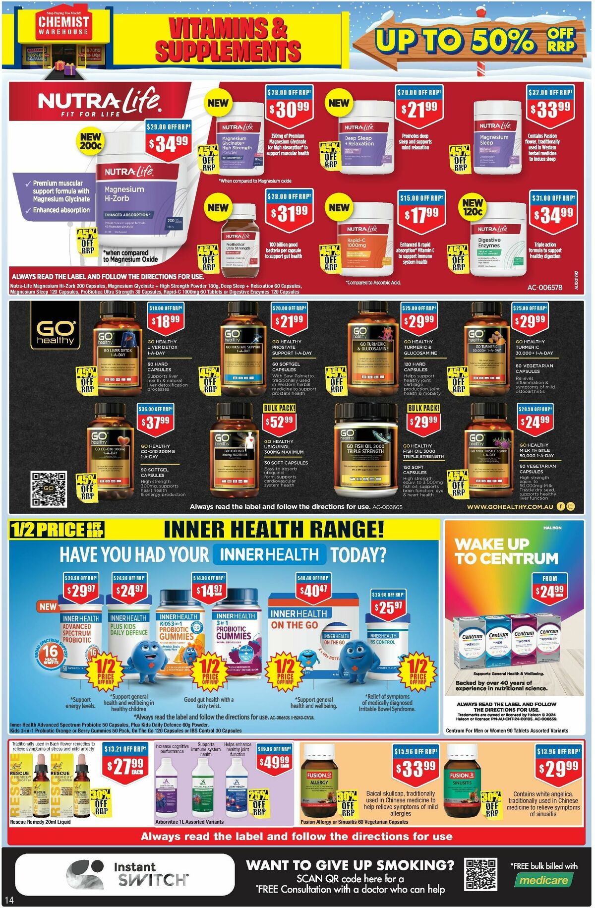 Chemist Warehouse Catalogues from 31 October