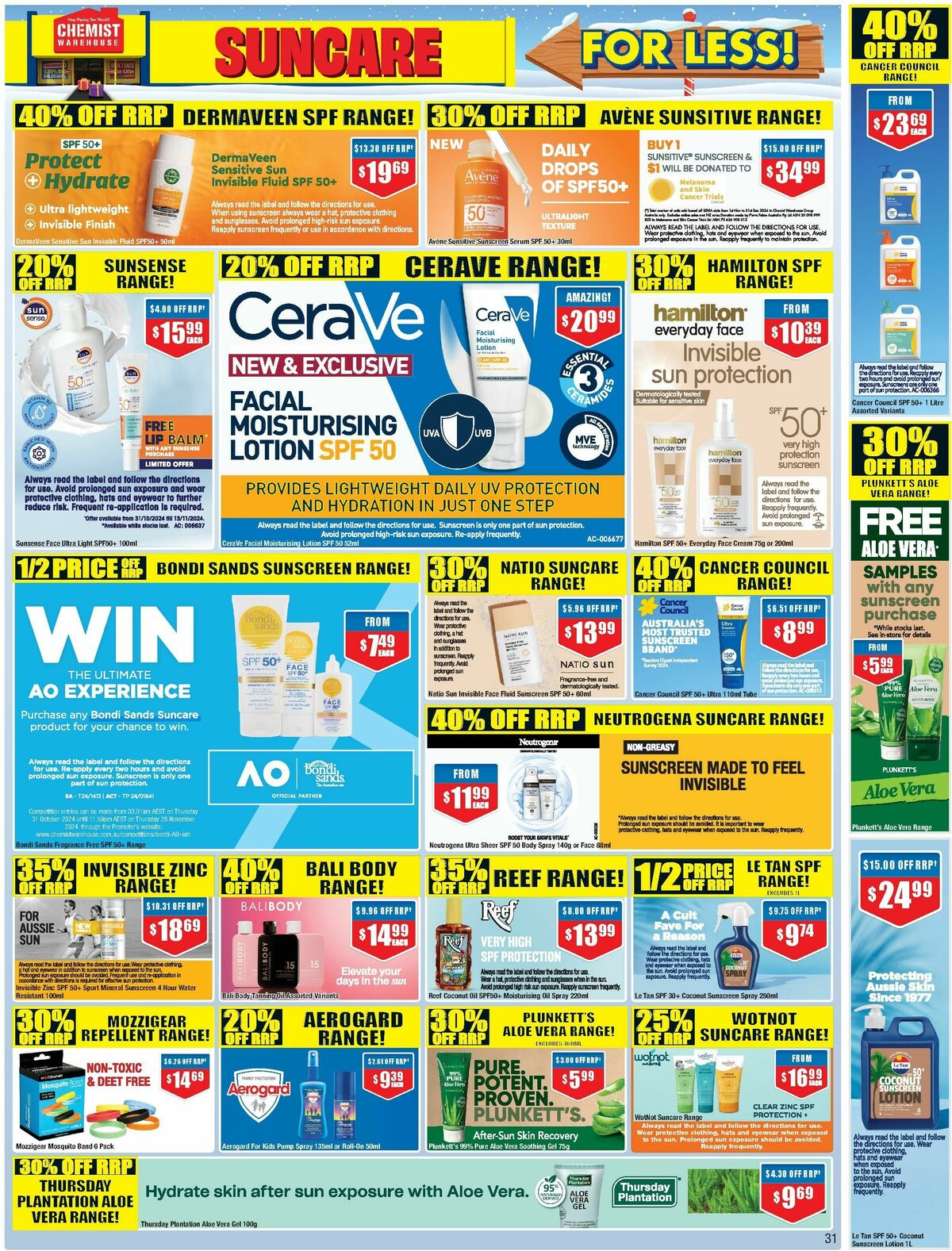 Chemist Warehouse Catalogues from 31 October