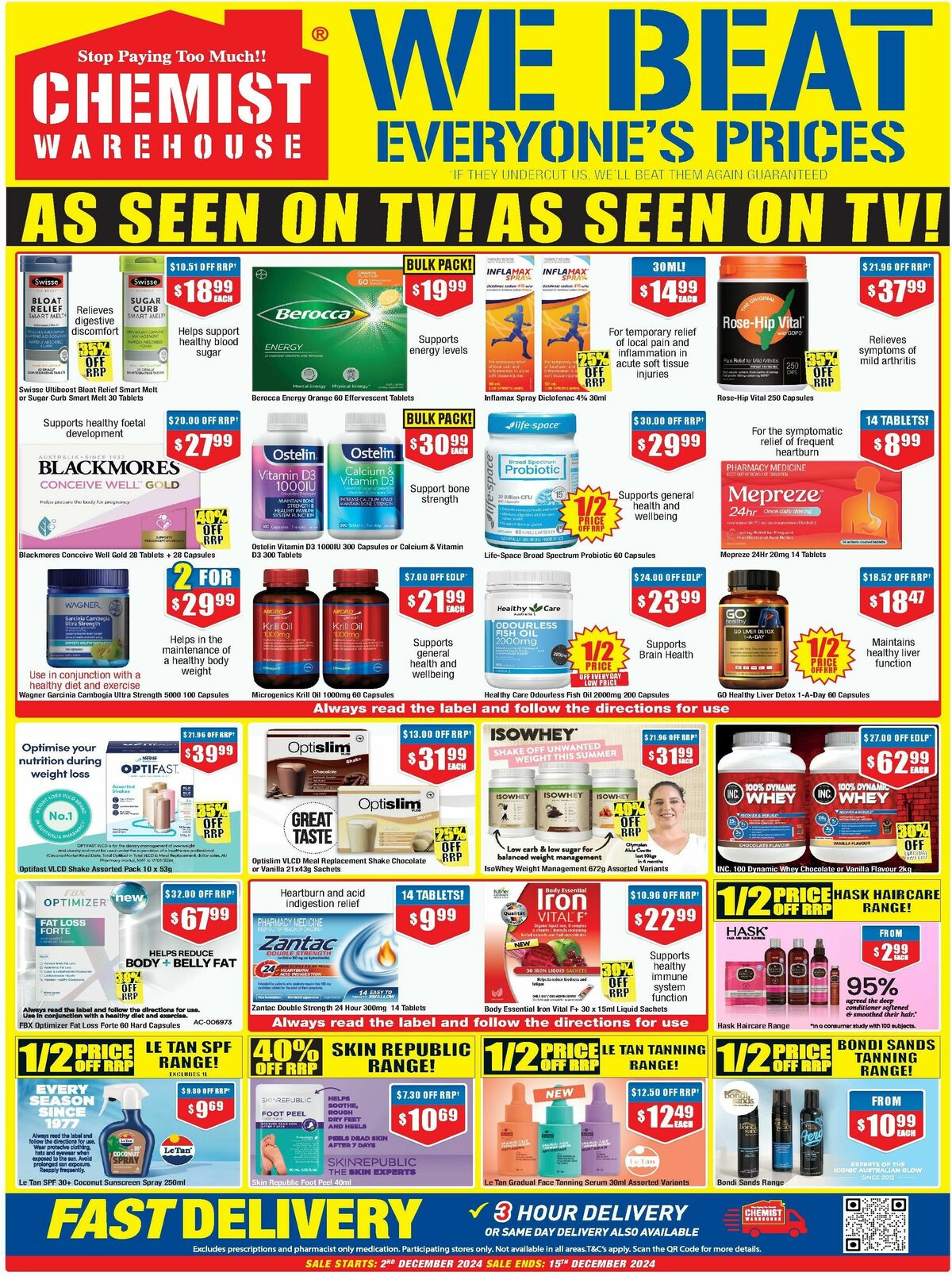 Chemist Warehouse Catalogues from 2 December