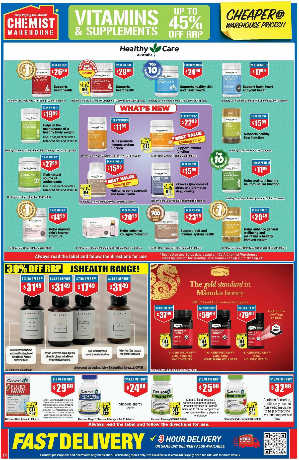 Chemist Warehouse Catalogues from 2 January