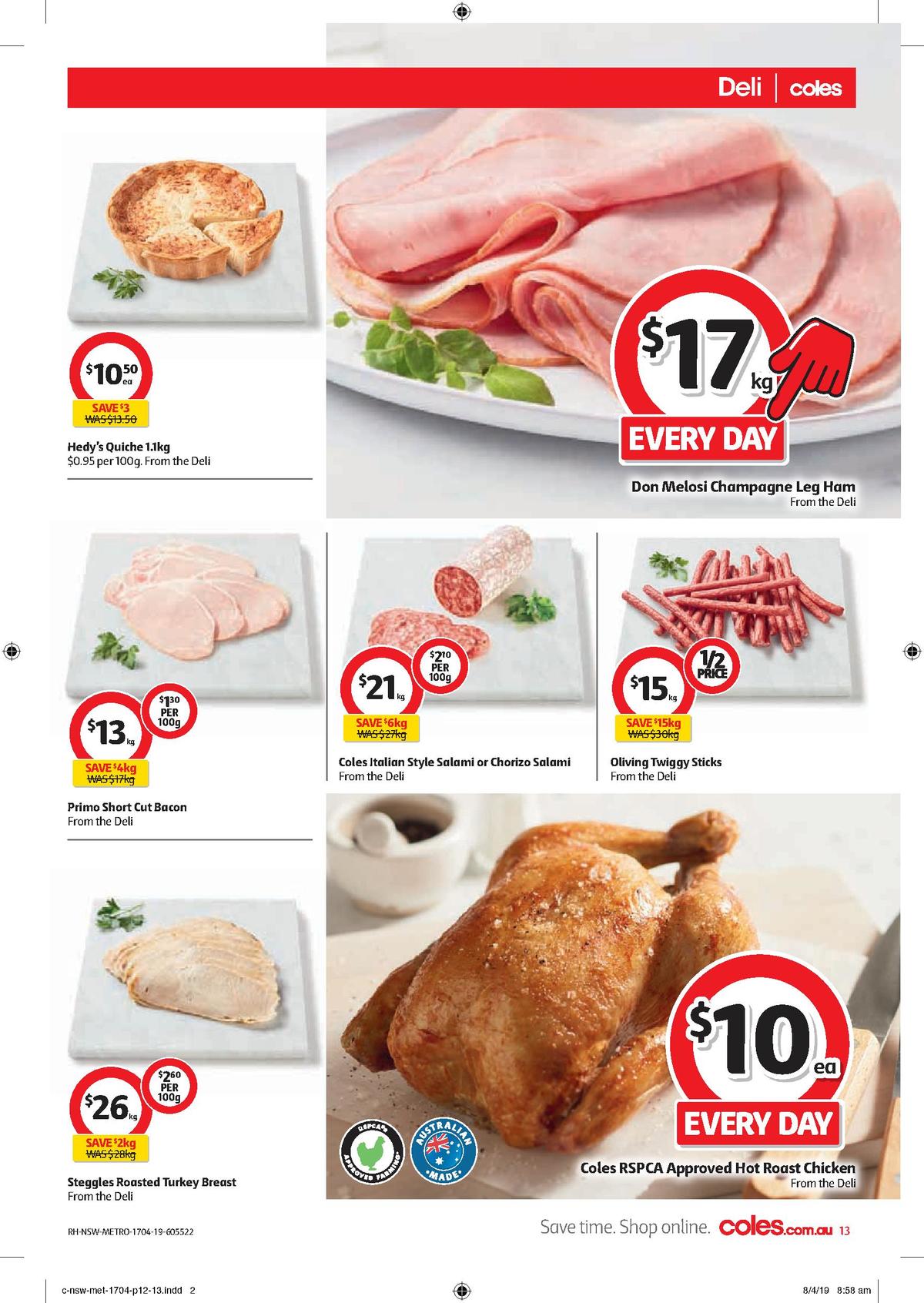 Coles Catalogues from 17 April