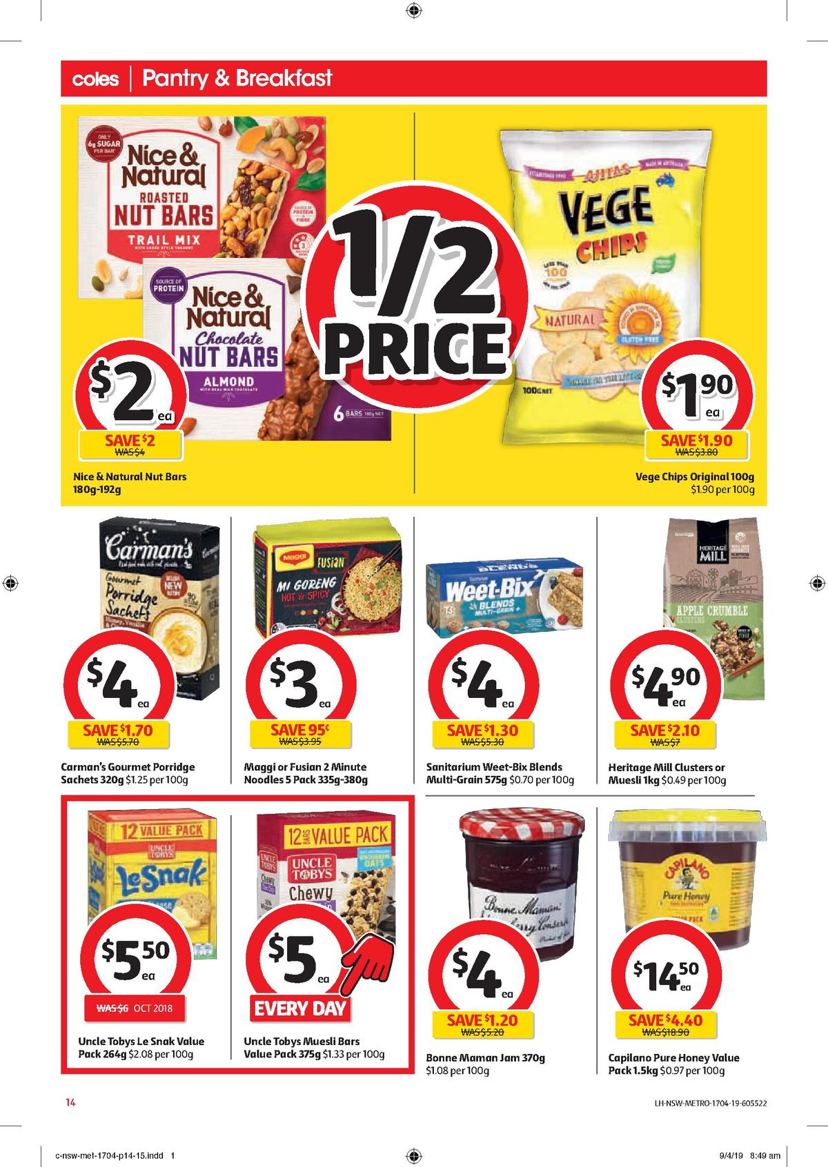 Coles Catalogues from 17 April