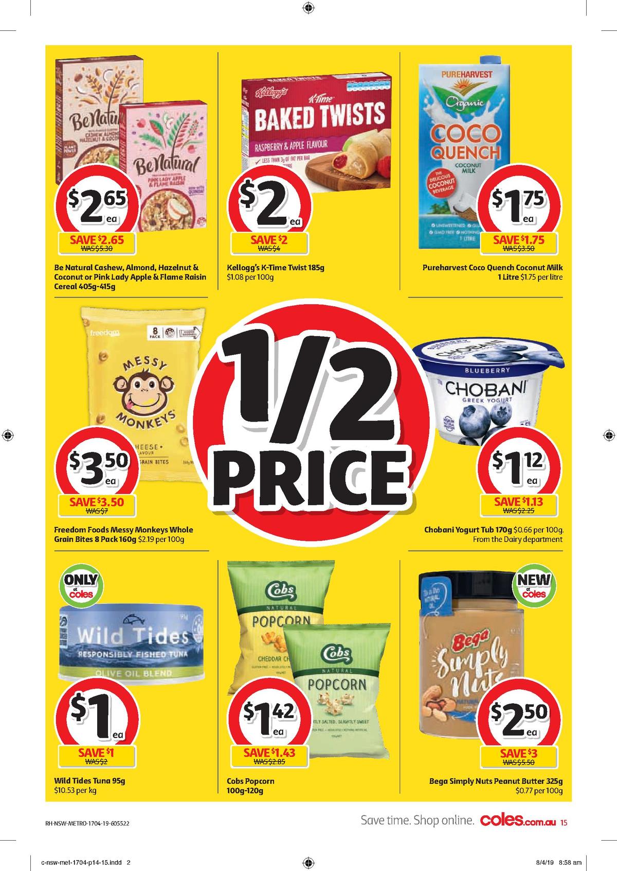 Coles Catalogues from 17 April