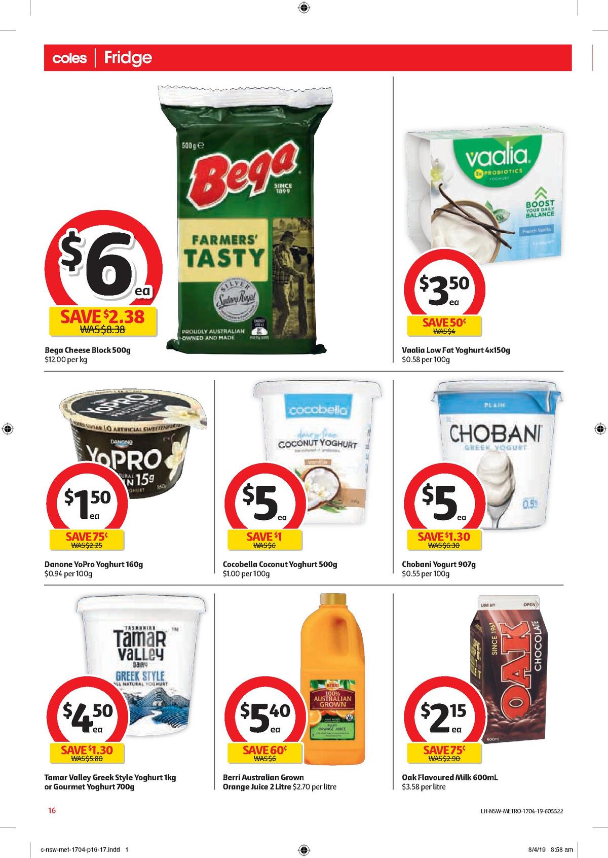 Coles Catalogues from 17 April