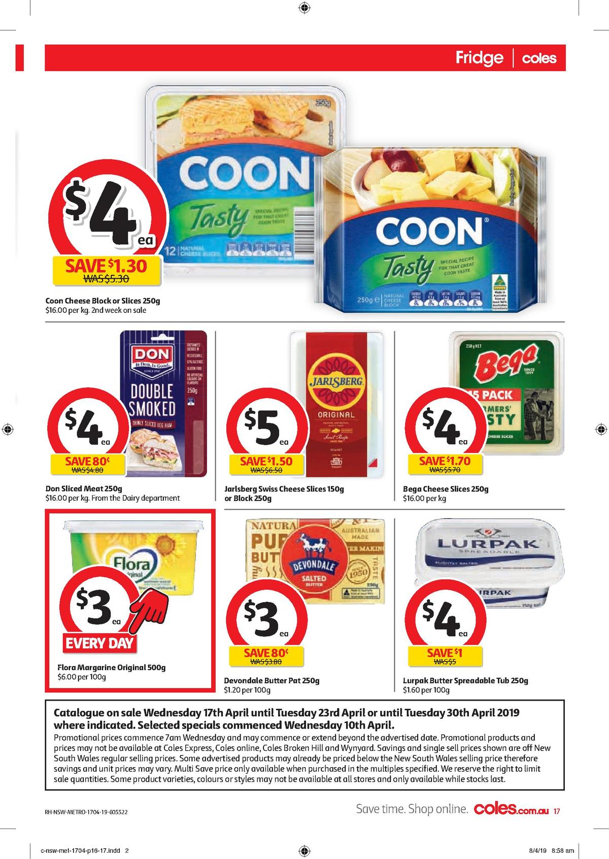 Coles Catalogues from 17 April