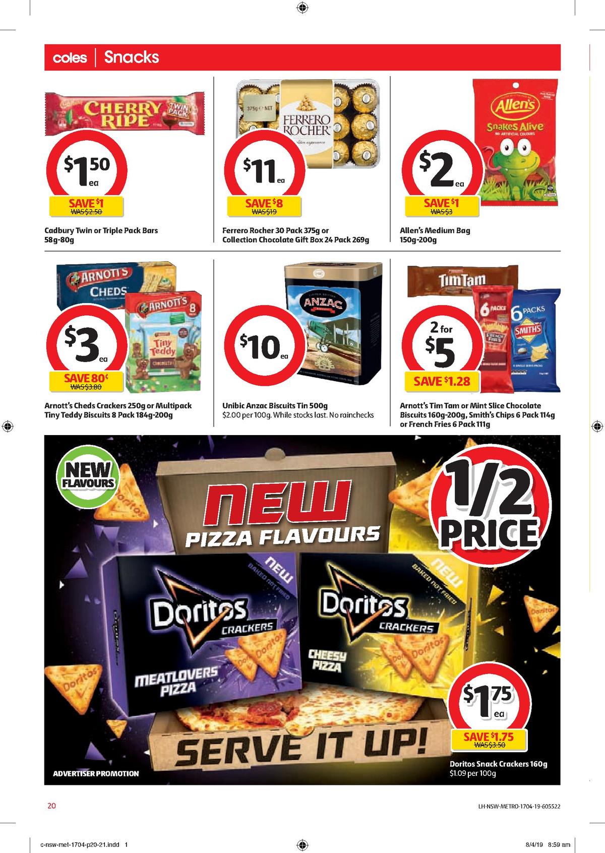 Coles Catalogues from 17 April