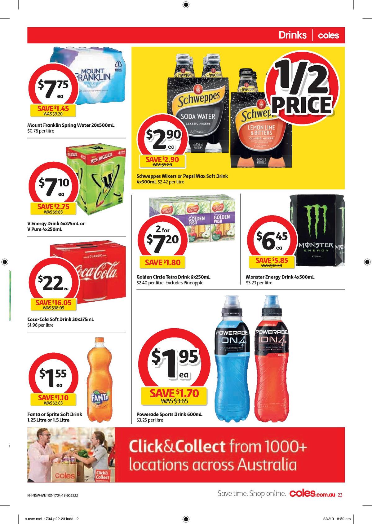 Coles Catalogues from 17 April