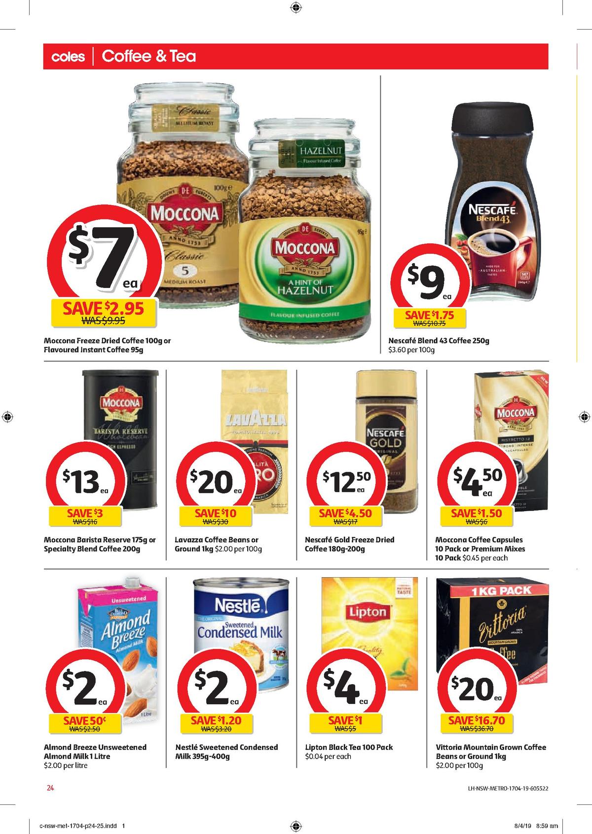 Coles Catalogues from 17 April