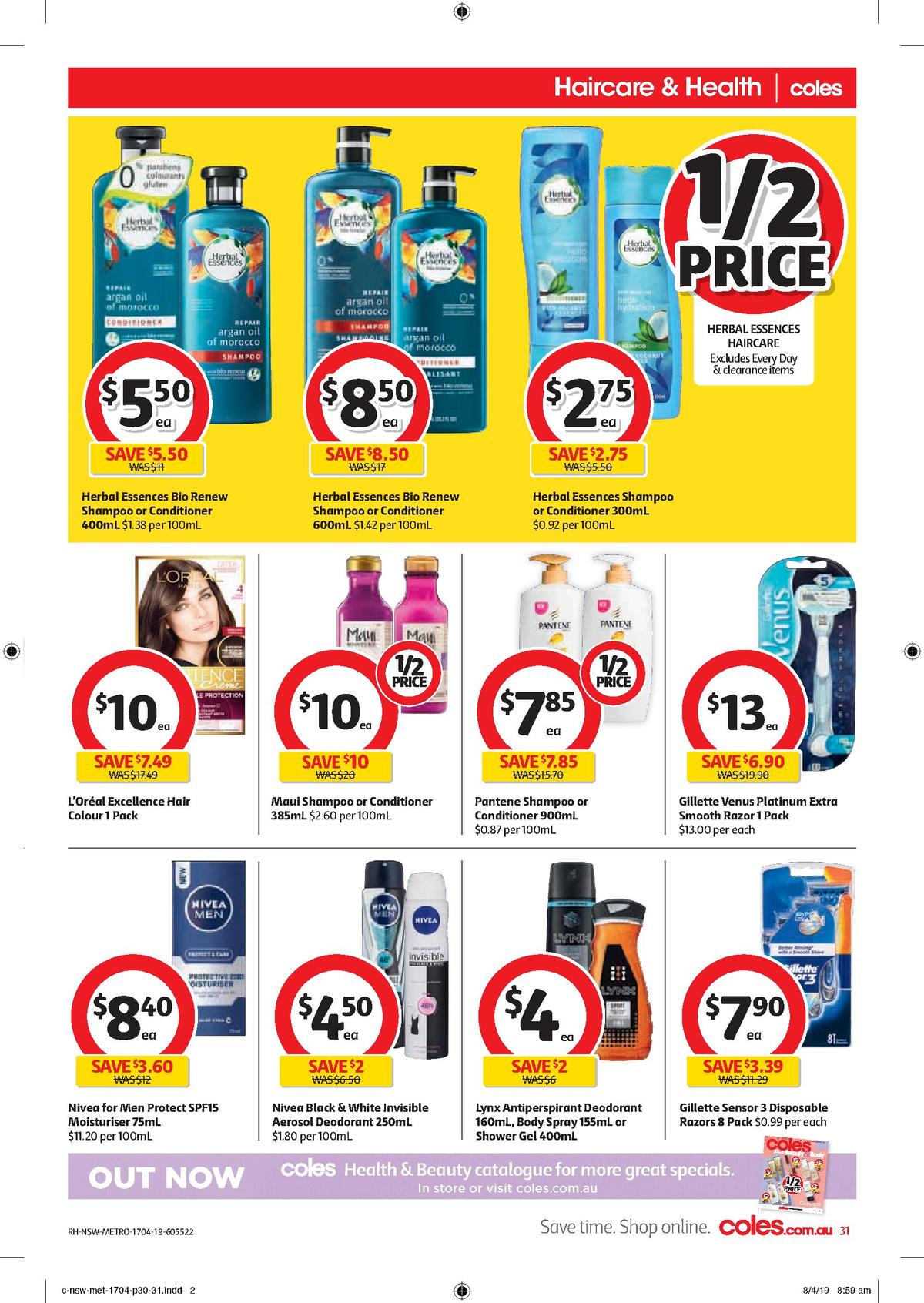 Coles Catalogues from 17 April