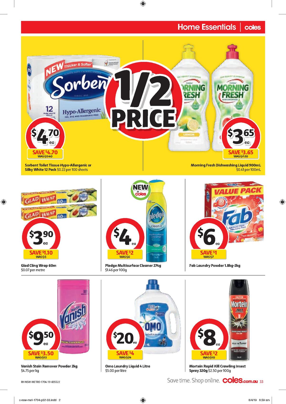 Coles Catalogues from 17 April