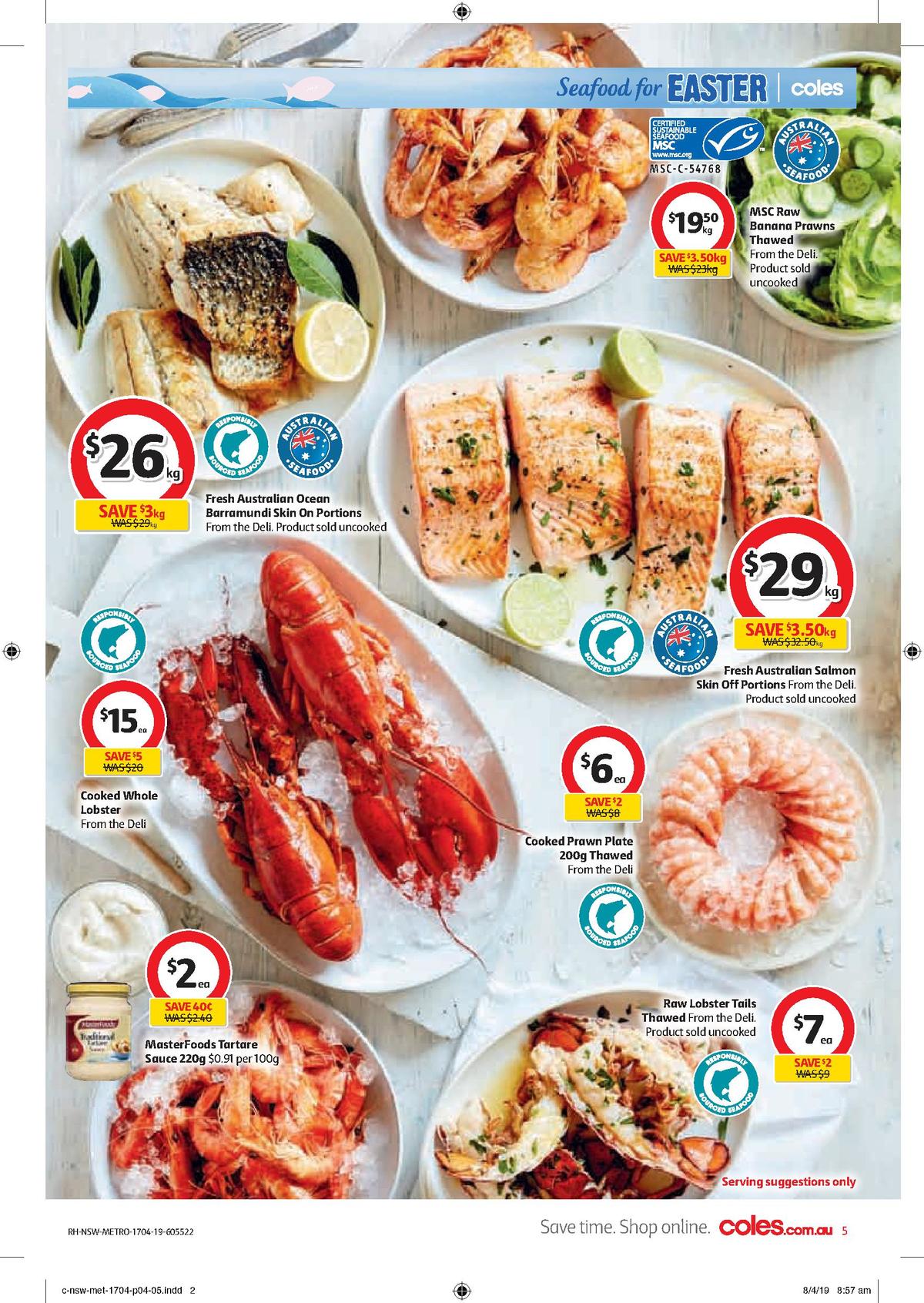 Coles Catalogues from 17 April