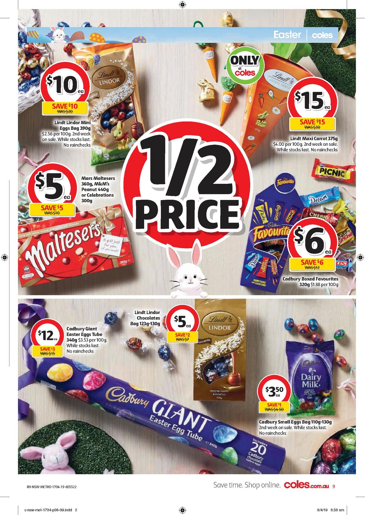 Coles Catalogues from 17 April