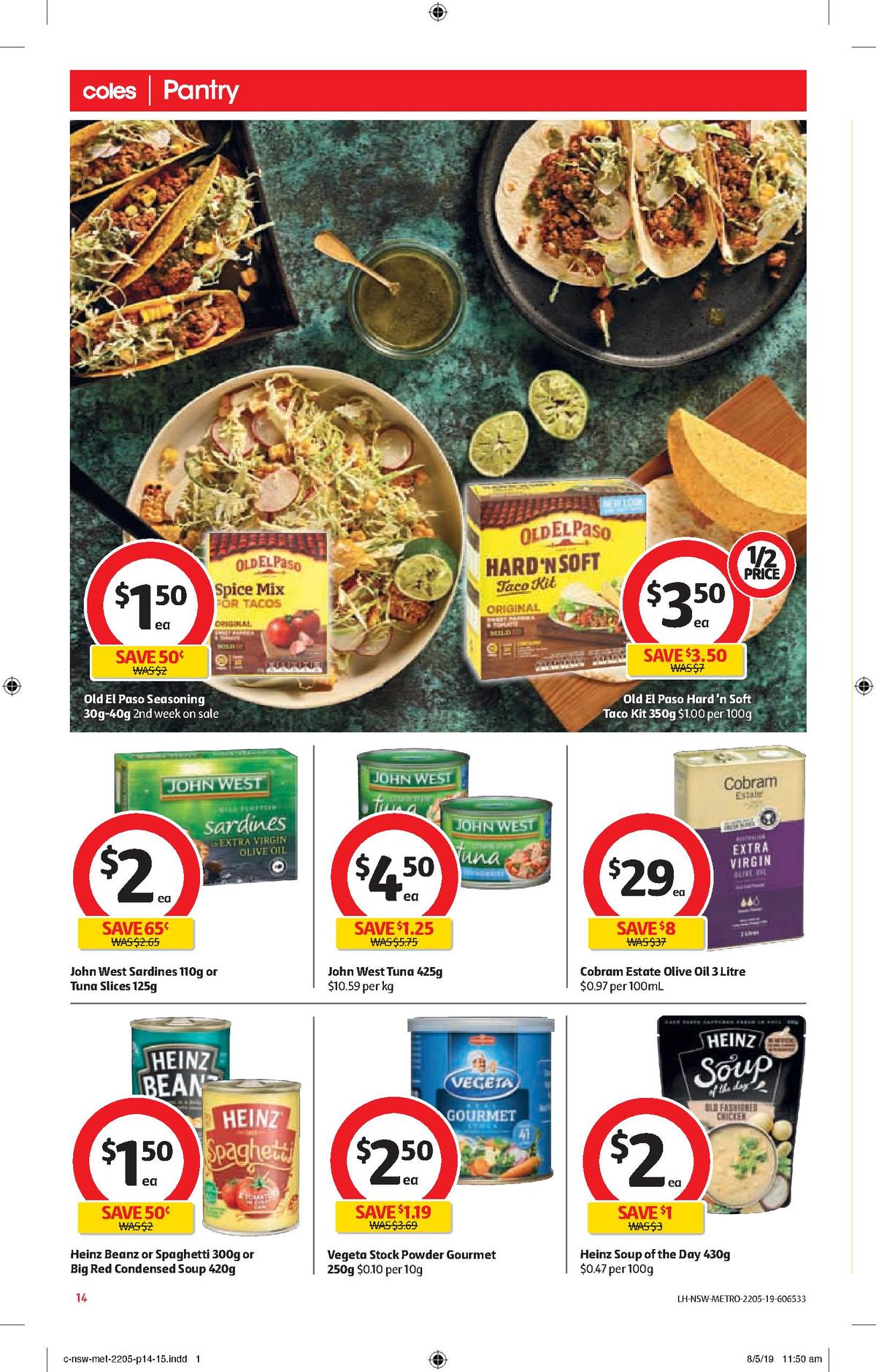 Coles Catalogues from 22 May