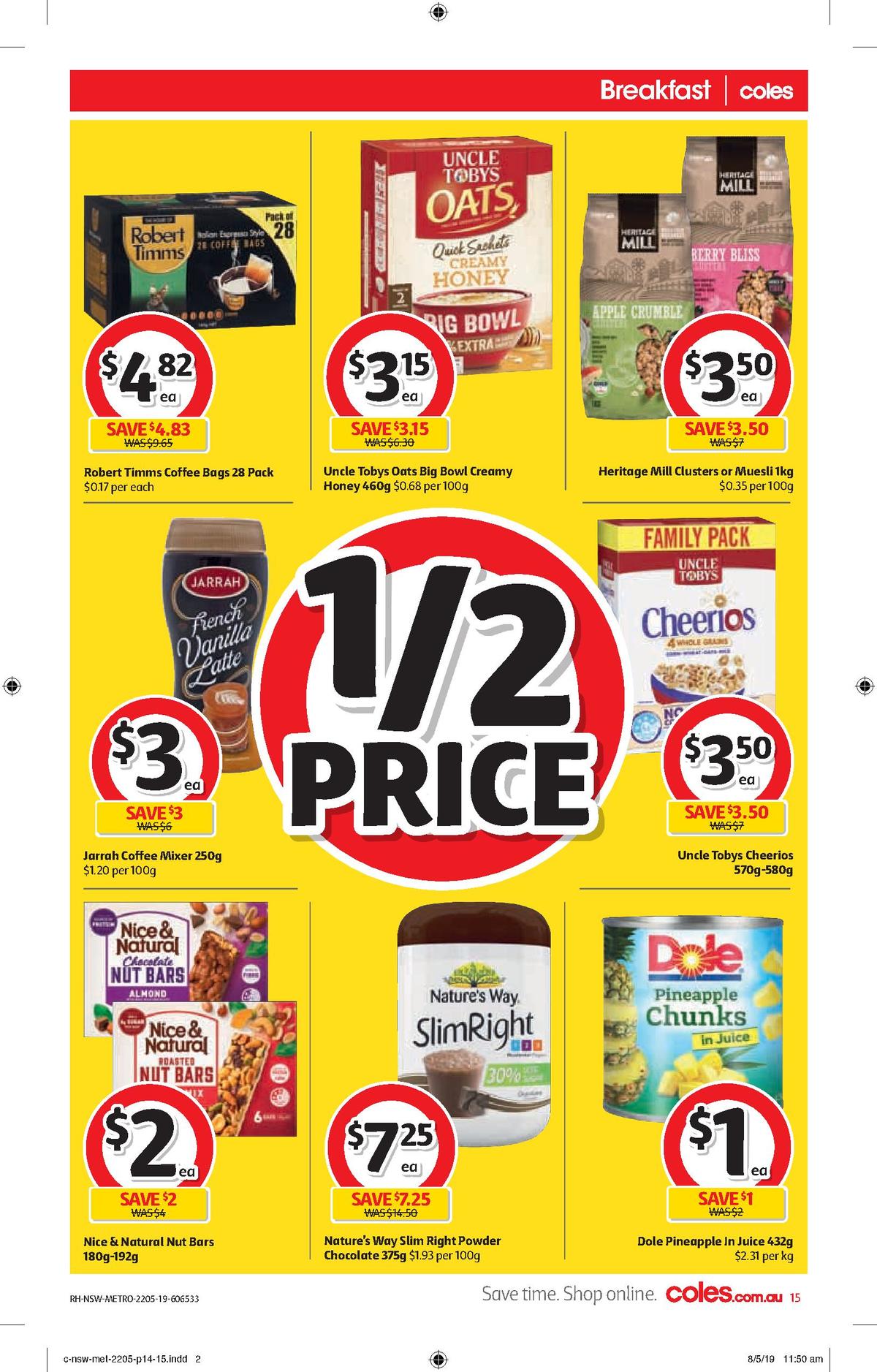 Coles Catalogues from 22 May