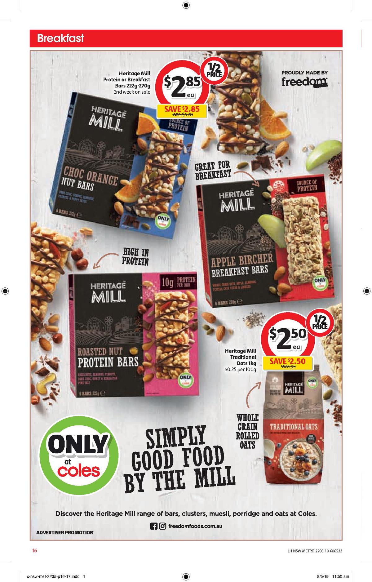 Coles Catalogues from 22 May